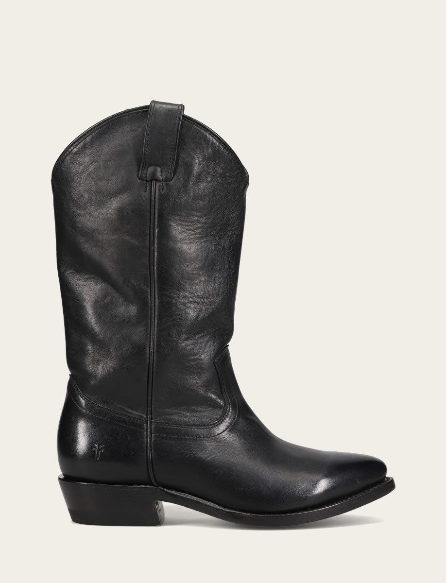 Frye Women's Black Billy Pull On Boots Black