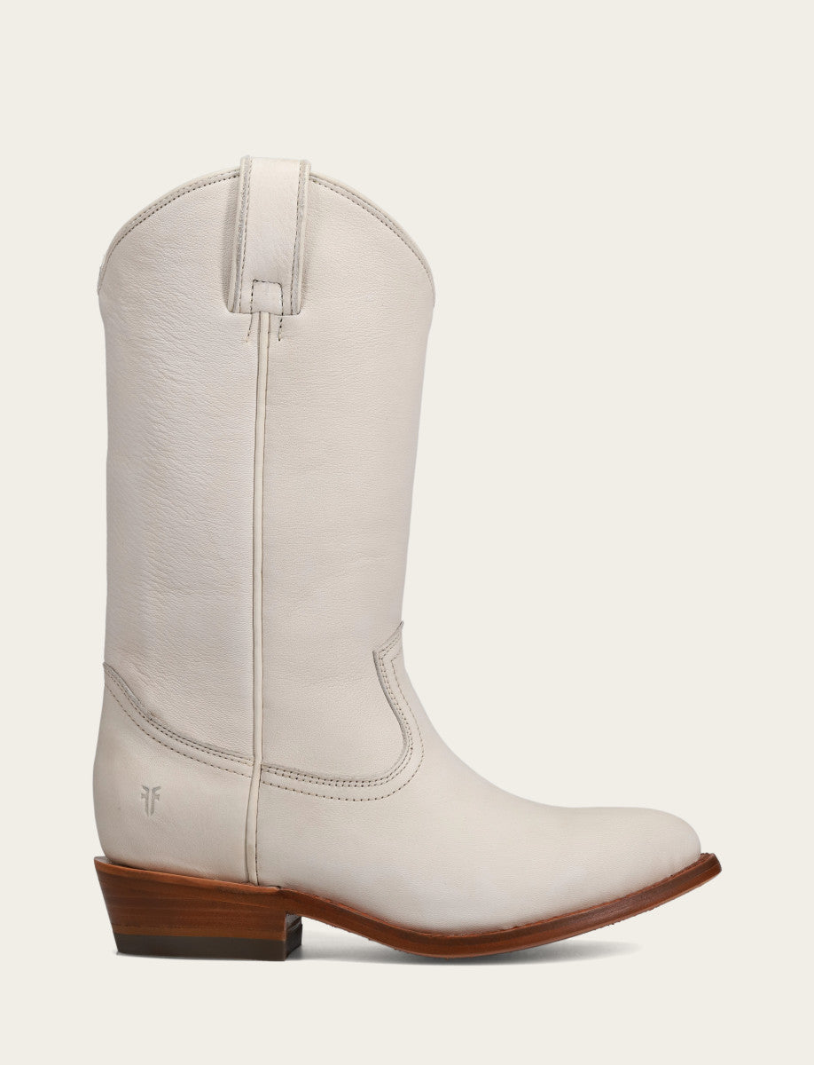 Frye Billy Pull On Boot White