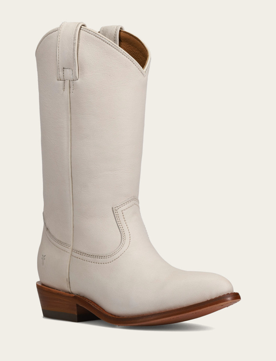 Frye Billy Pull On Boot White