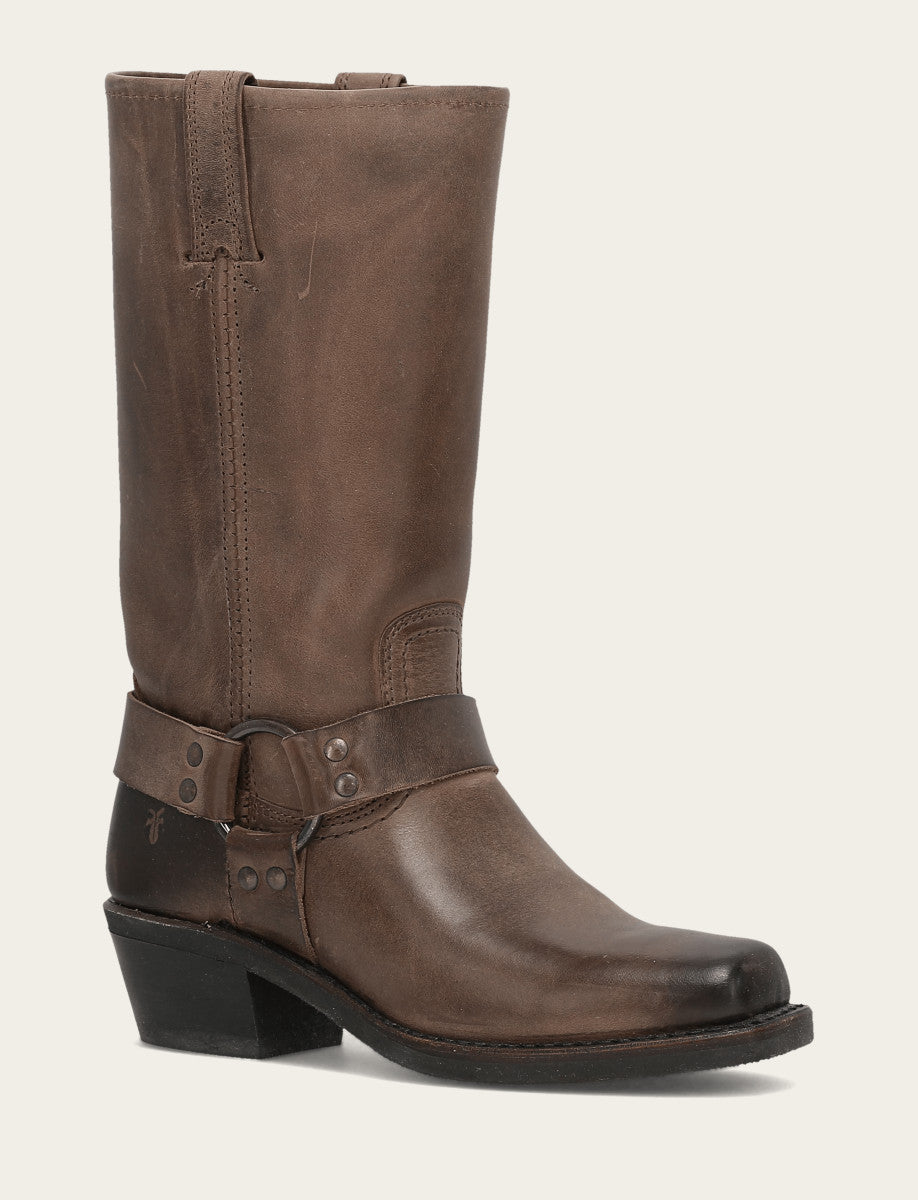 Frye Women's Smoke Harness 12R Boots Smoke