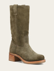 Frye Women's Olive Campus 12R Boots Olive