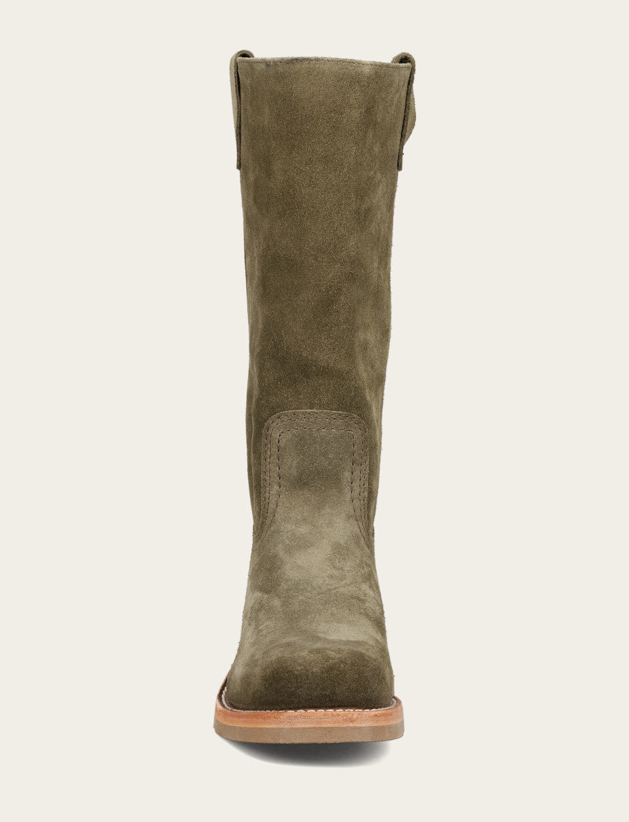 Frye Women's Olive Campus 12R Boots Olive