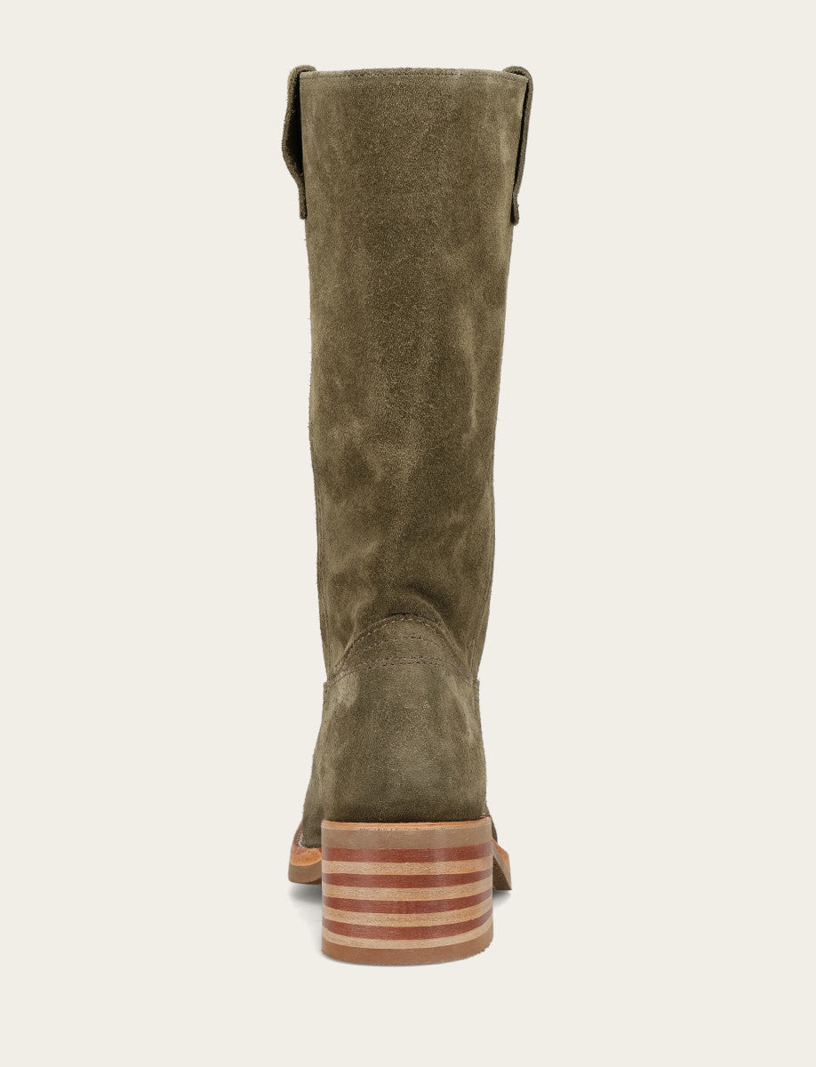 Frye Women's Olive Campus 12R Boots Olive