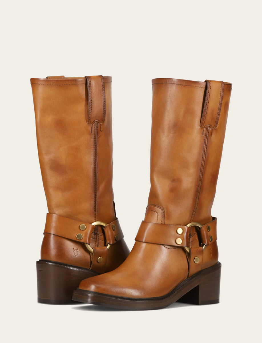 Frye Women's Bark Kate Harness Boots Bark