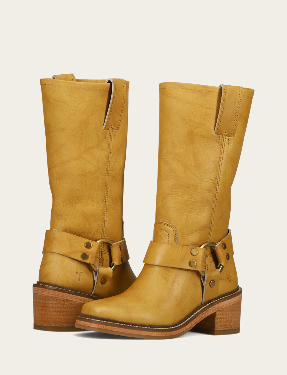 Frye Women's Banana Kate Harness Boots Banana