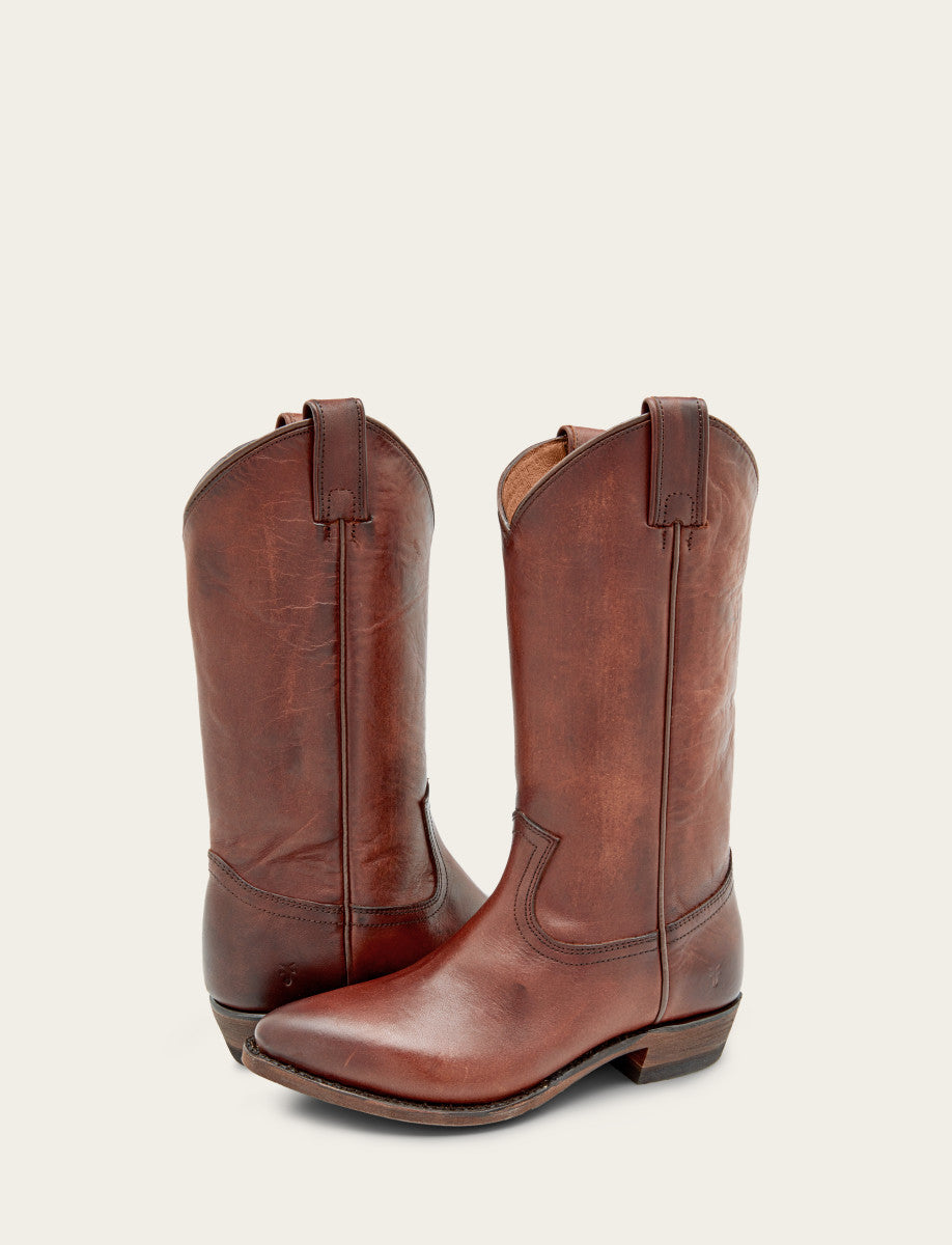 Frye Women's Cognac Billy Pull On Boots Cognac