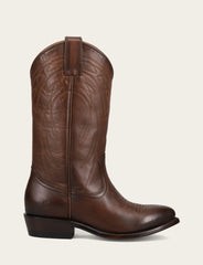Frye Women's Bourbon Billy Pull On Deco Stitch Boots Bourbon