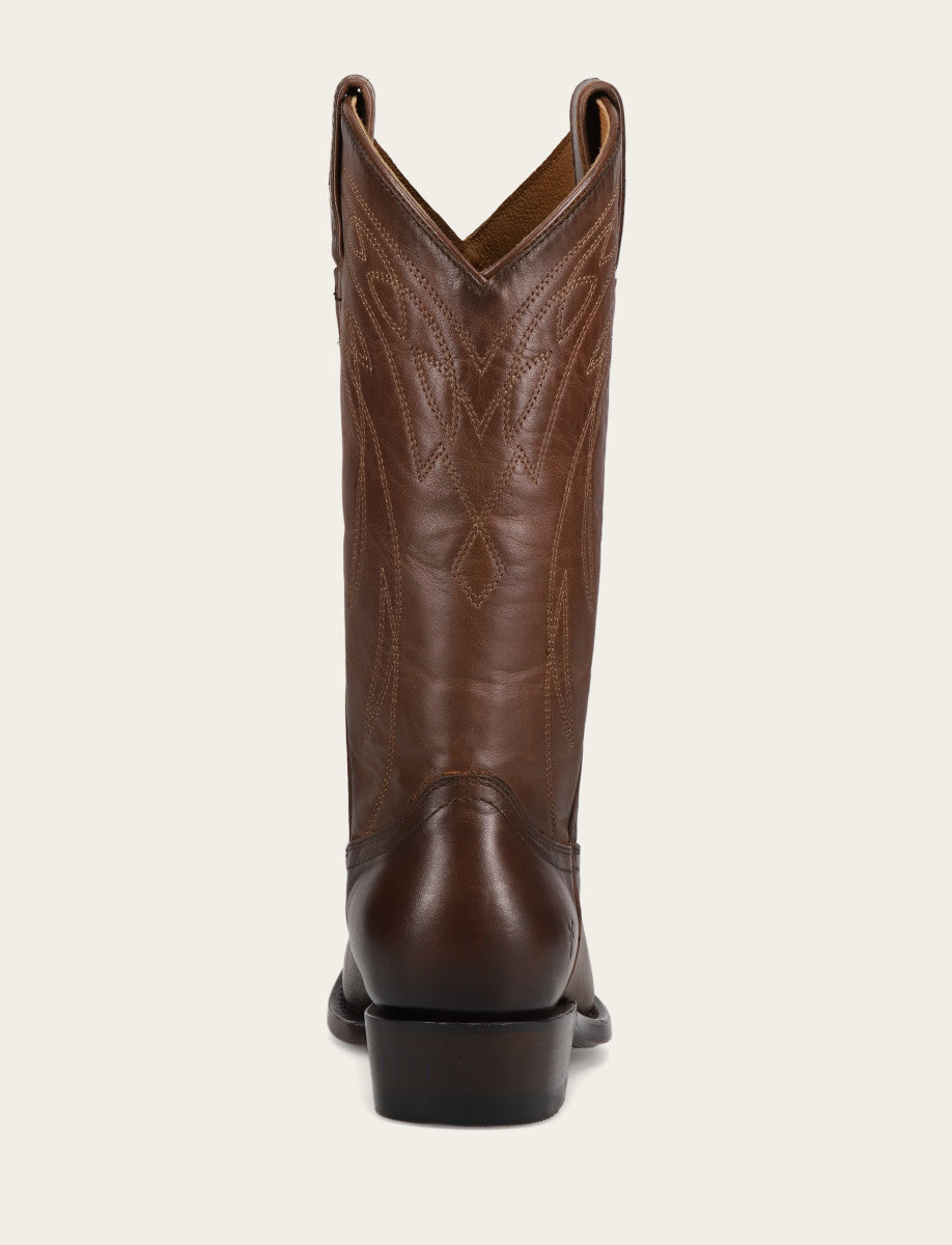 Frye Women's Bourbon Billy Pull On Deco Stitch Boots Bourbon