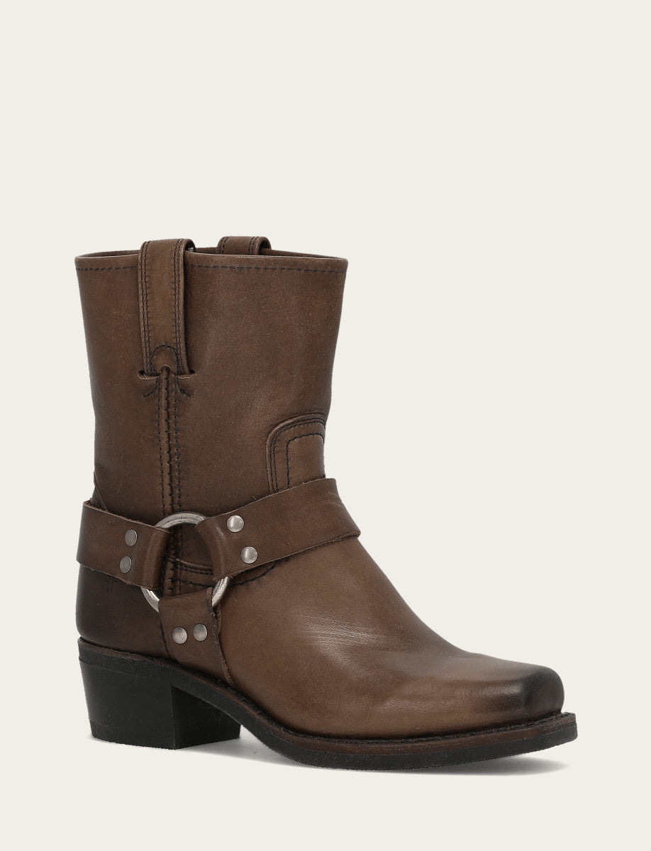 Frye Women's Smoke Harness 8R Boots Smoke