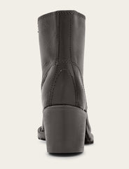 Frye Women's Black Sabrina 6G Lace Up Boots Black