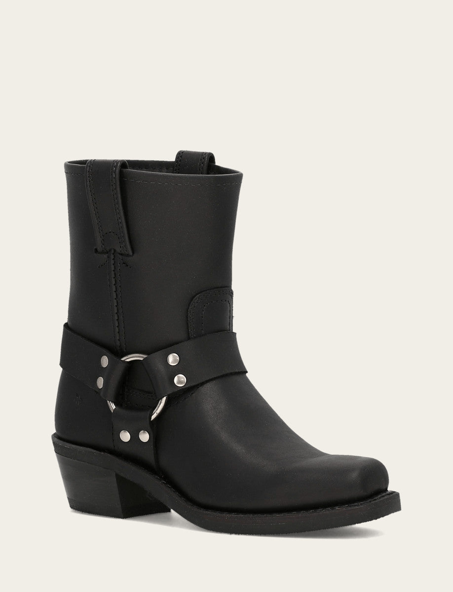 Frye Women's Black Harness 8R Boots Black