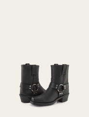 Frye Women's Black Harness 8R Boots Black