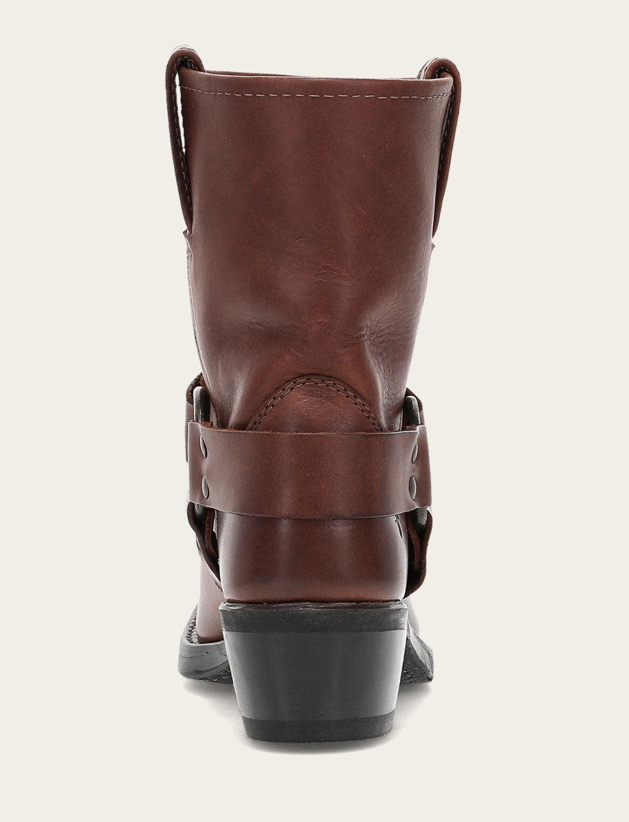 Frye Women's Cognac Harness 8R Boots Cognac