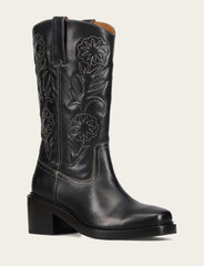 Frye Women's Black Kate Deco Stitch Boot Black