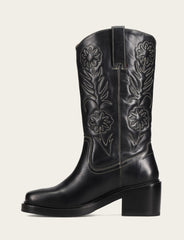Frye Women's Black Kate Deco Stitch Boot Black