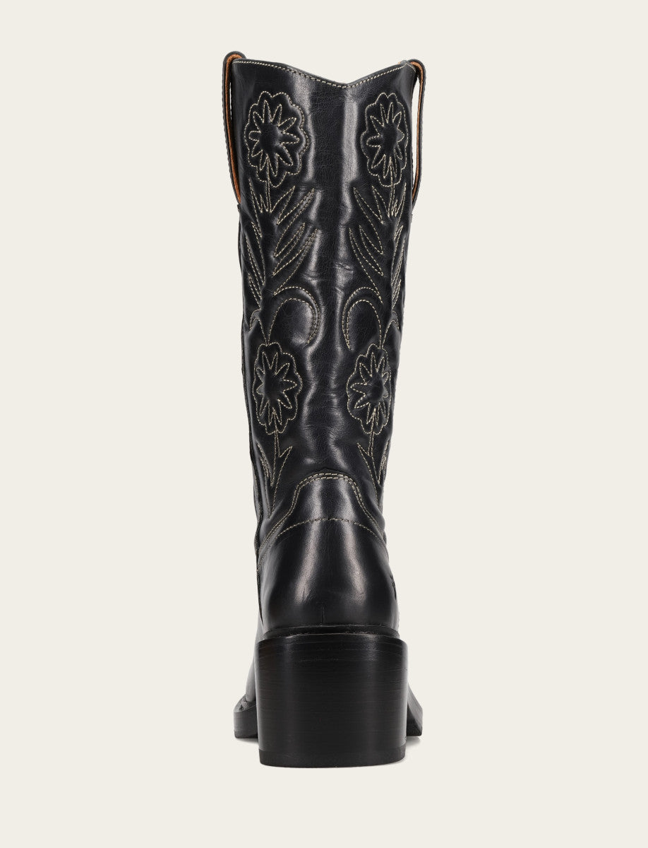 Frye Women's Black Kate Deco Stitch Boot Black