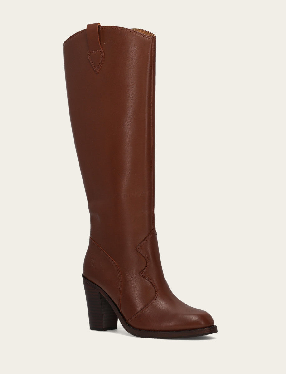 Frye Women's Walnut Corinne Tall Boot Walnut