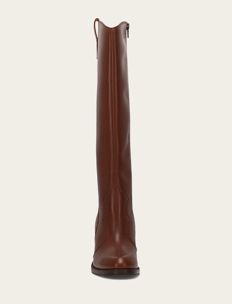 Frye Women's Walnut Corinne Tall Boot Walnut