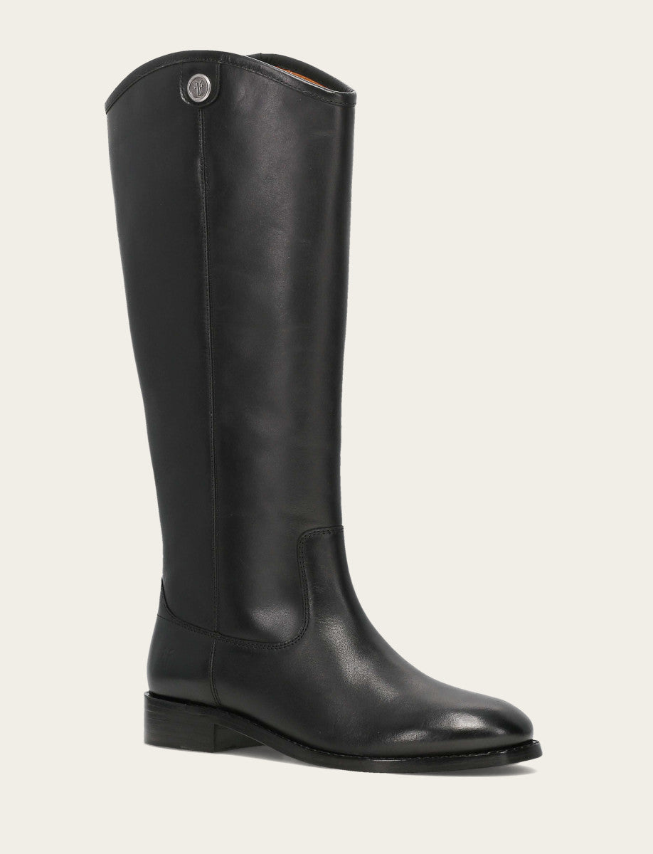 Frye Women’s Black Wide Calf Melissa Button 2 Tall Boots | Frye Black