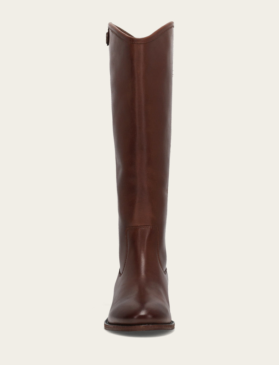Frye Women’s Cognac Wide Calf Melissa Button 2 Tall Boots | Frye Cognac