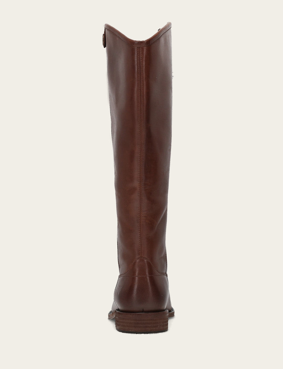 Frye Women’s Cognac Wide Calf Melissa Button 2 Tall Boots | Frye Cognac