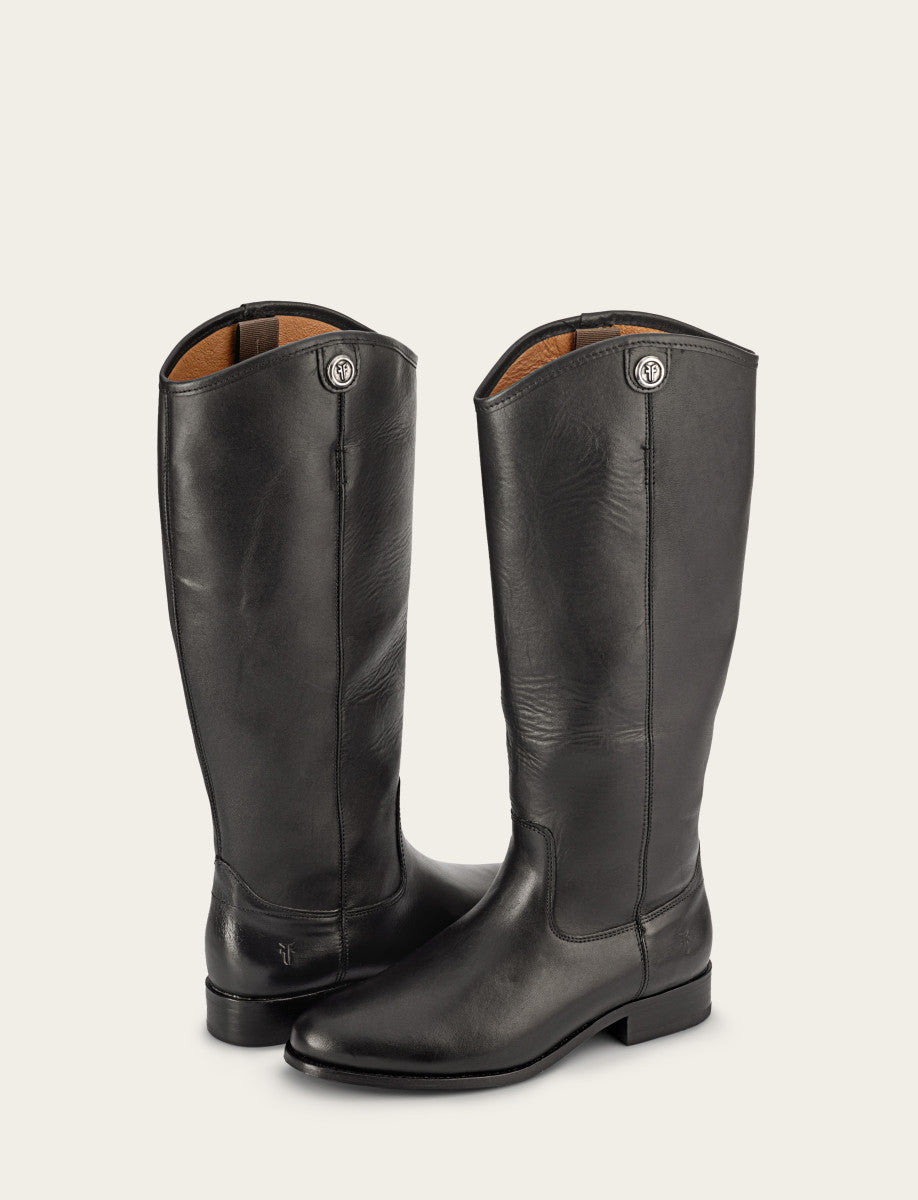 Frye Women's Black Melissa Button 2 Boots Black