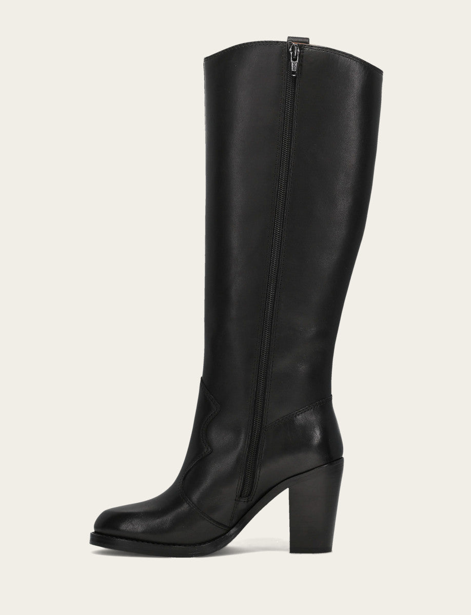 Frye Women's Black Corinne Tall Boot Black
