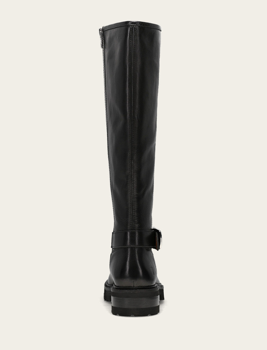 Frye Women's Black Olivia Buckle Tall Boot Black