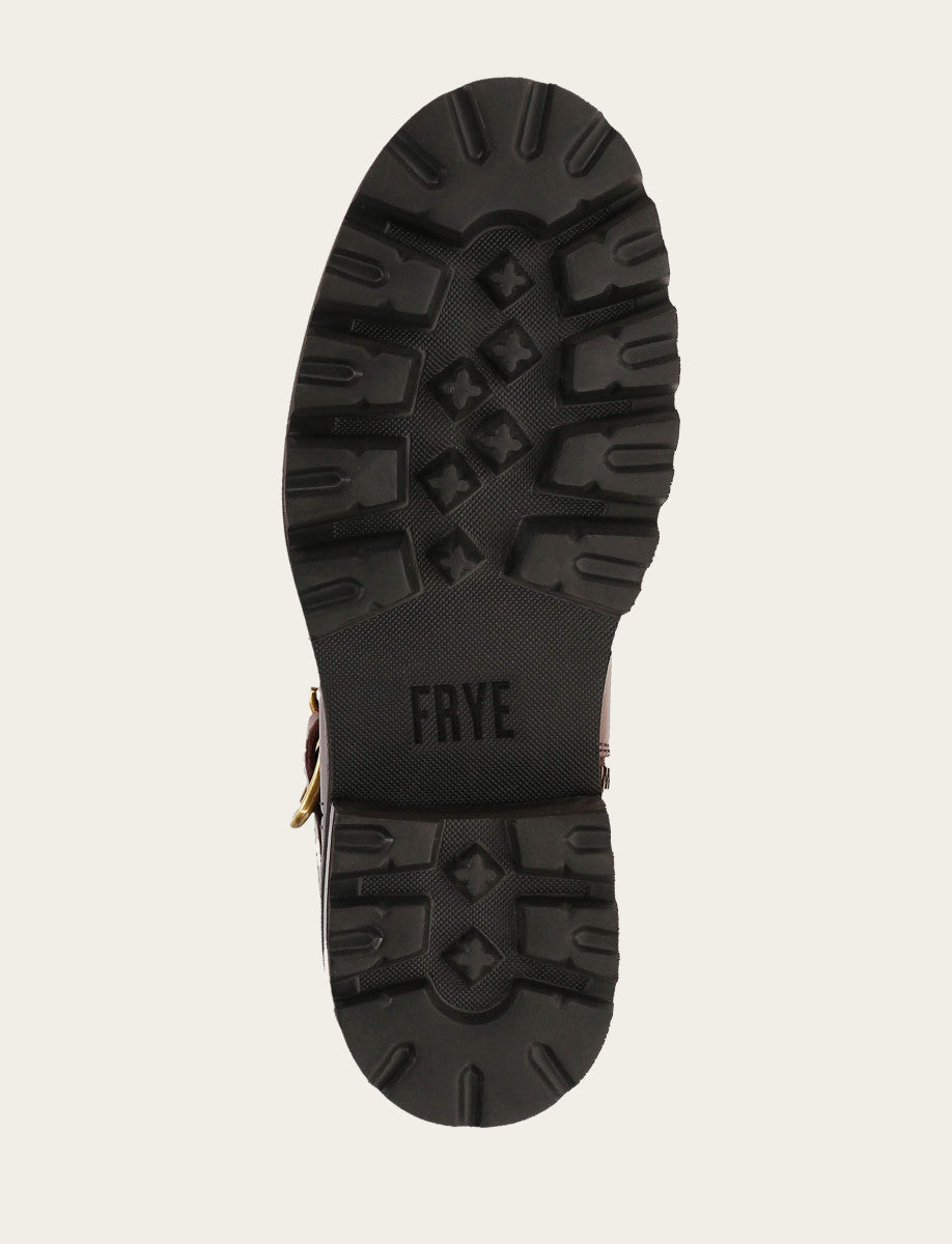 Frye Women's Bourbon Olivia Buckle Tall Boot Bourbon