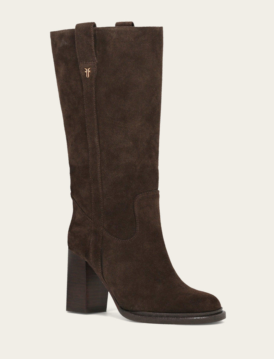 Frye Women's Dark Brown Alex Slouchy Mid Boot Dark Brown