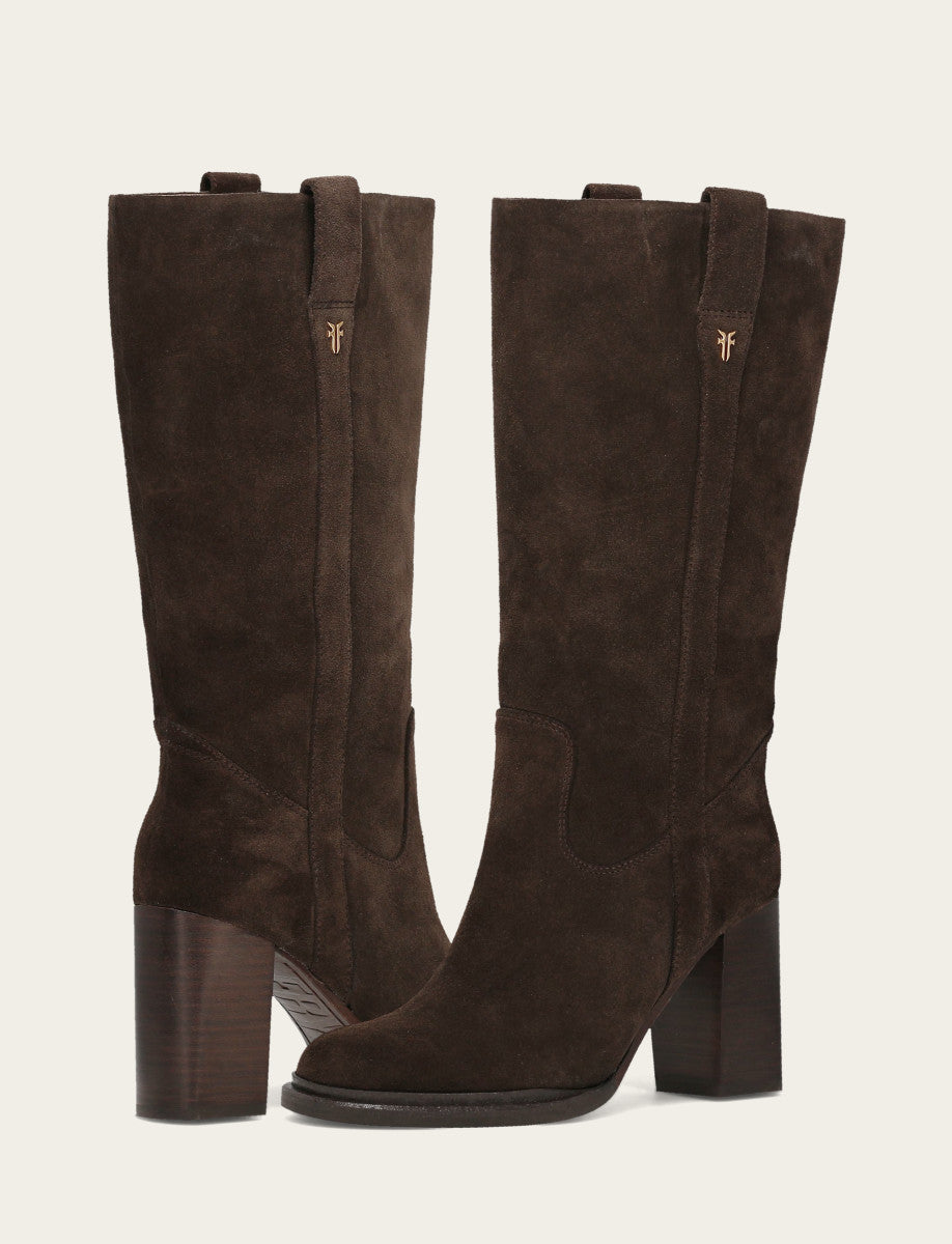 Frye Women's Dark Brown Alex Slouchy Mid Boot Dark Brown