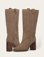 Frye Women's Dark Taupe Alex Slouchy Mid Boot Dark Taupe