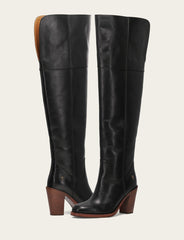 Frye Women's Black Corinne Over The Knee Boot Black
