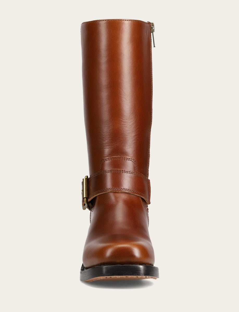 Frye Women's Saddle Campus Buckle Boot Saddle