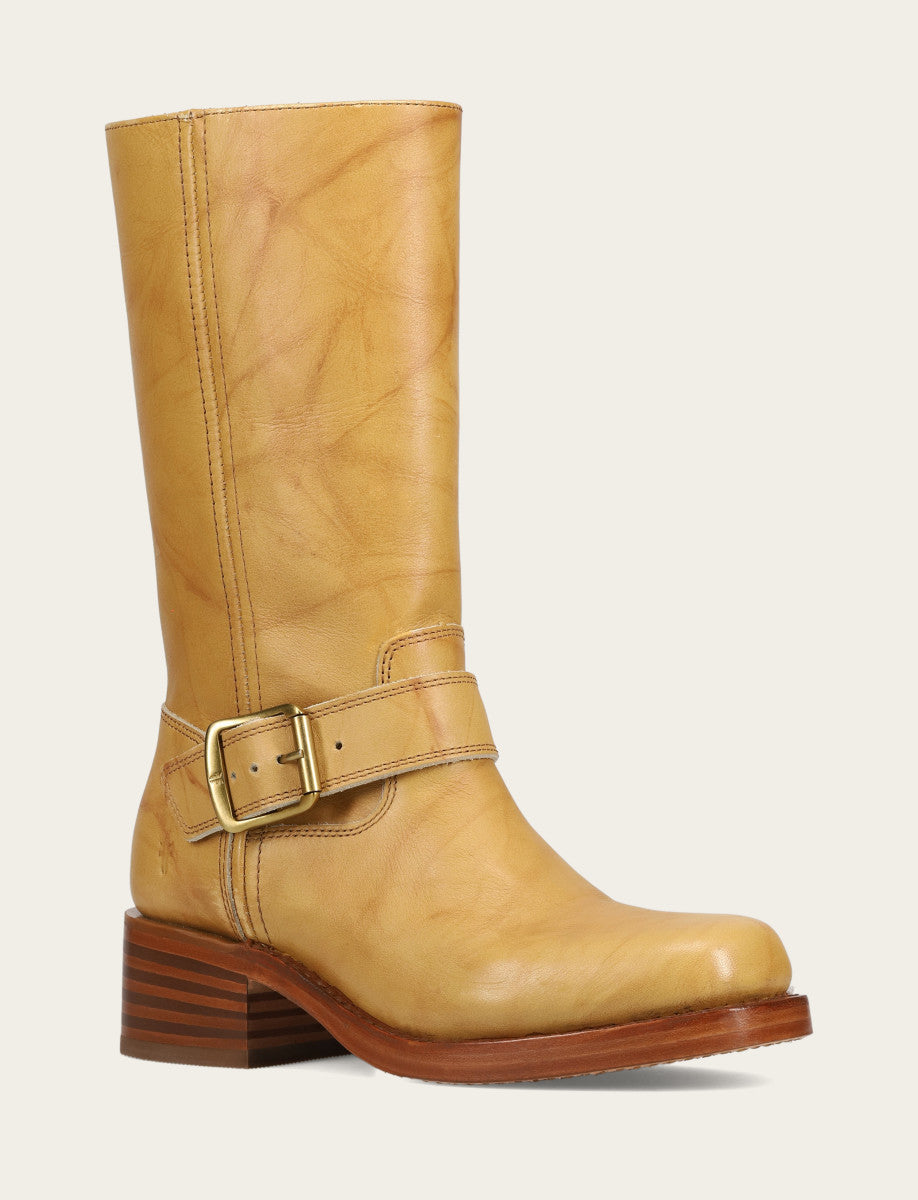 Frye Women's Banana Campus Buckle Boot Banana