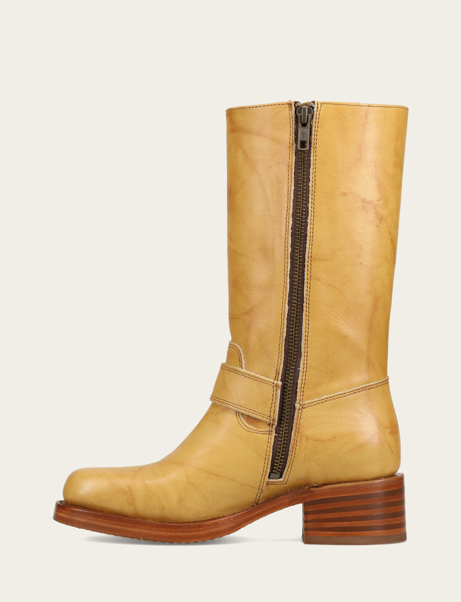 Frye Women's Banana Campus Buckle Boot Banana