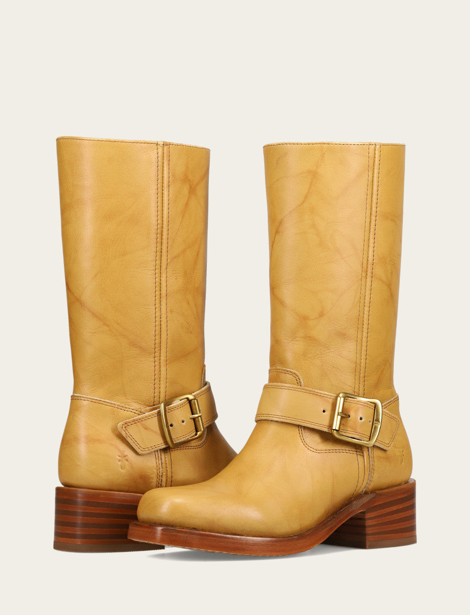 Frye Women's Banana Campus Buckle Boot Banana