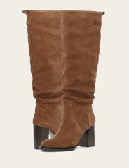 Frye Bark Alex Softy Tall Wide Calf Boot Bark