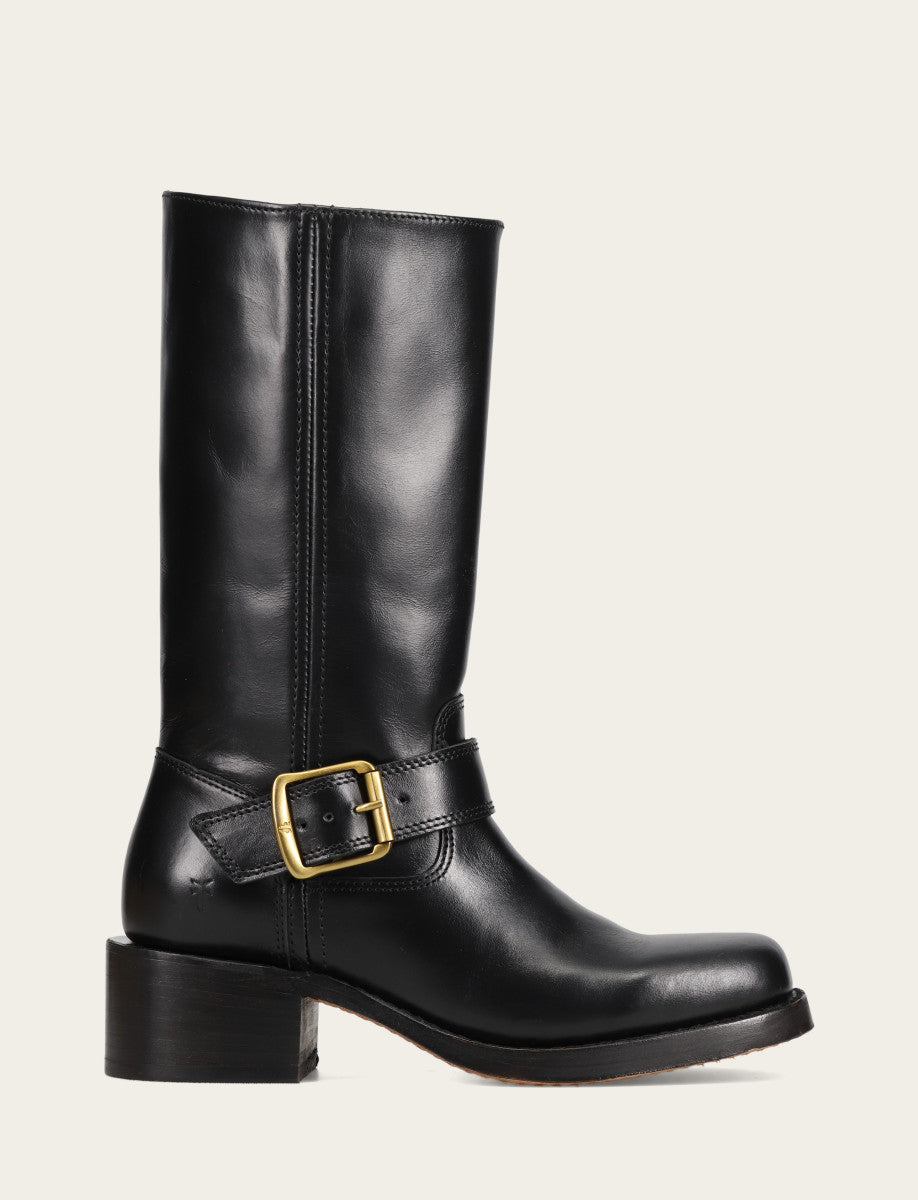 Frye Women's Black Campus Buckle Boot Black
