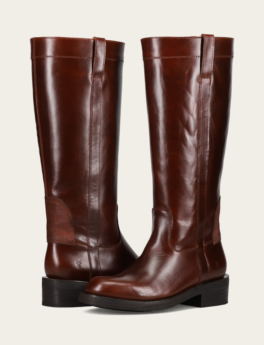 Frye Viv Riding Boot Redwood