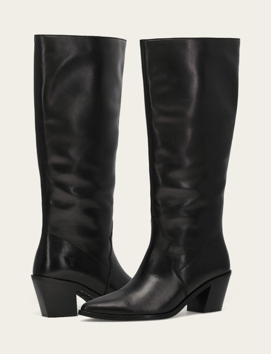 Frye Women's Black Sara Slouchy Boot Black
