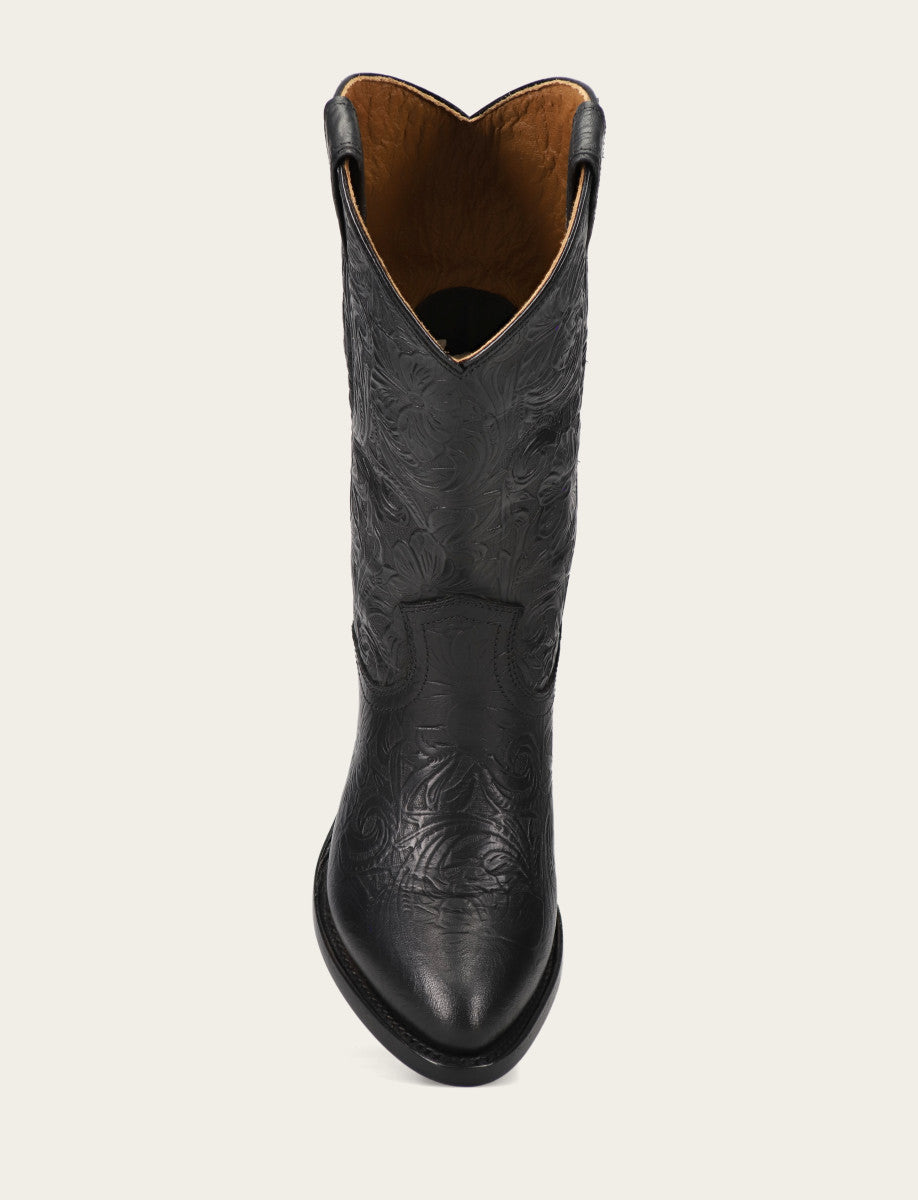 Frye Billy Pull On Boot Black Floral
