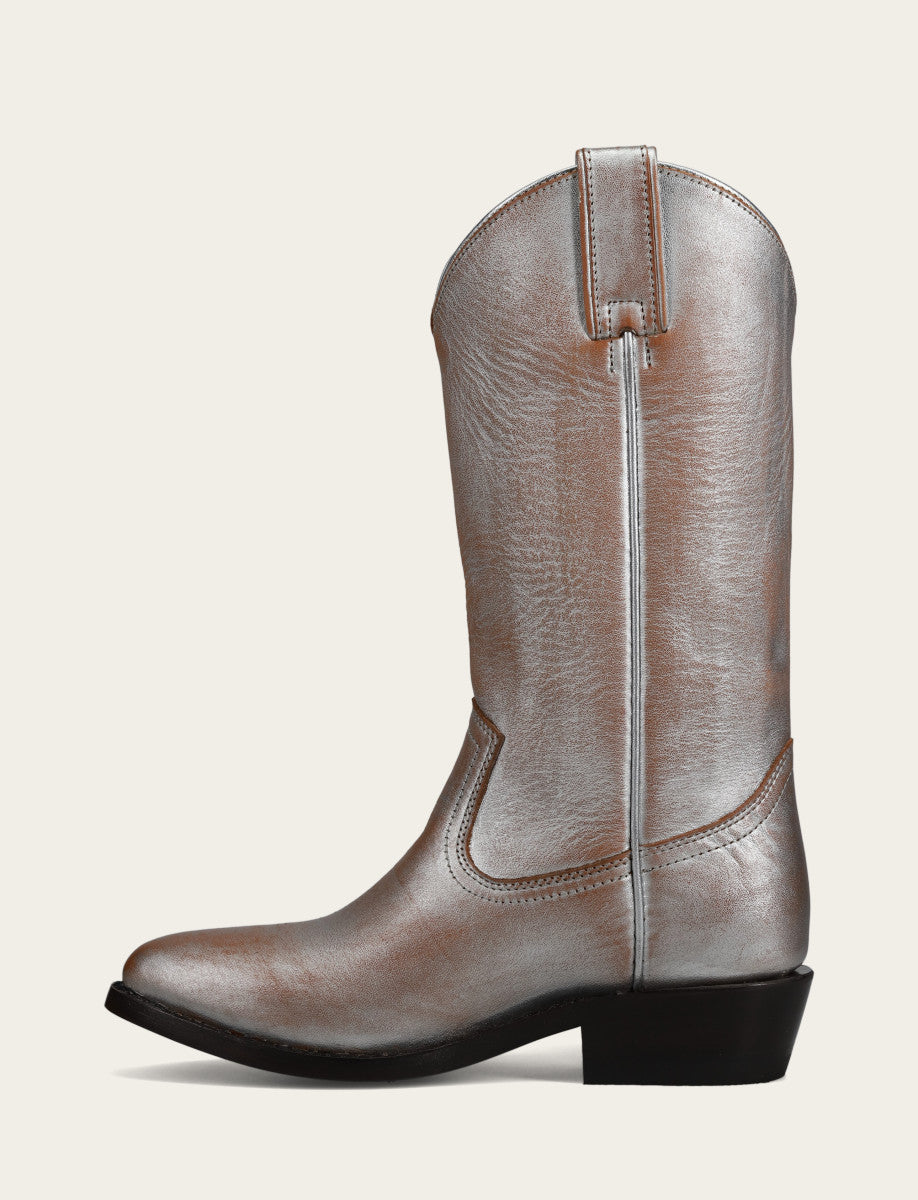 Frye Women's Silver Billy Pull On Boot Silver