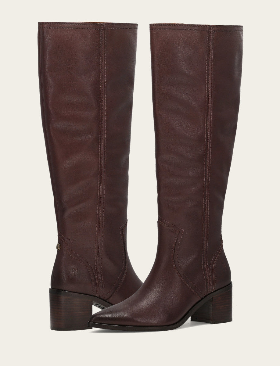 Frye Women's Cocoa Sadie Softy Tall Boot Cocoa