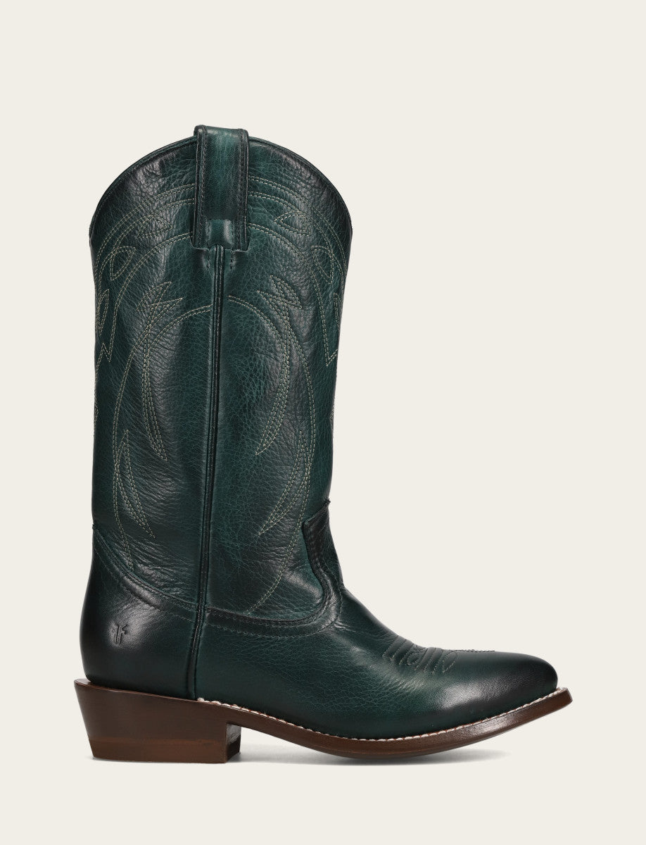 Frye Women's Pine Billy Pull On Deco Stitch Boot Pine
