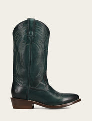 Frye Women's Pine Billy Pull On Deco Stitch Boot Pine