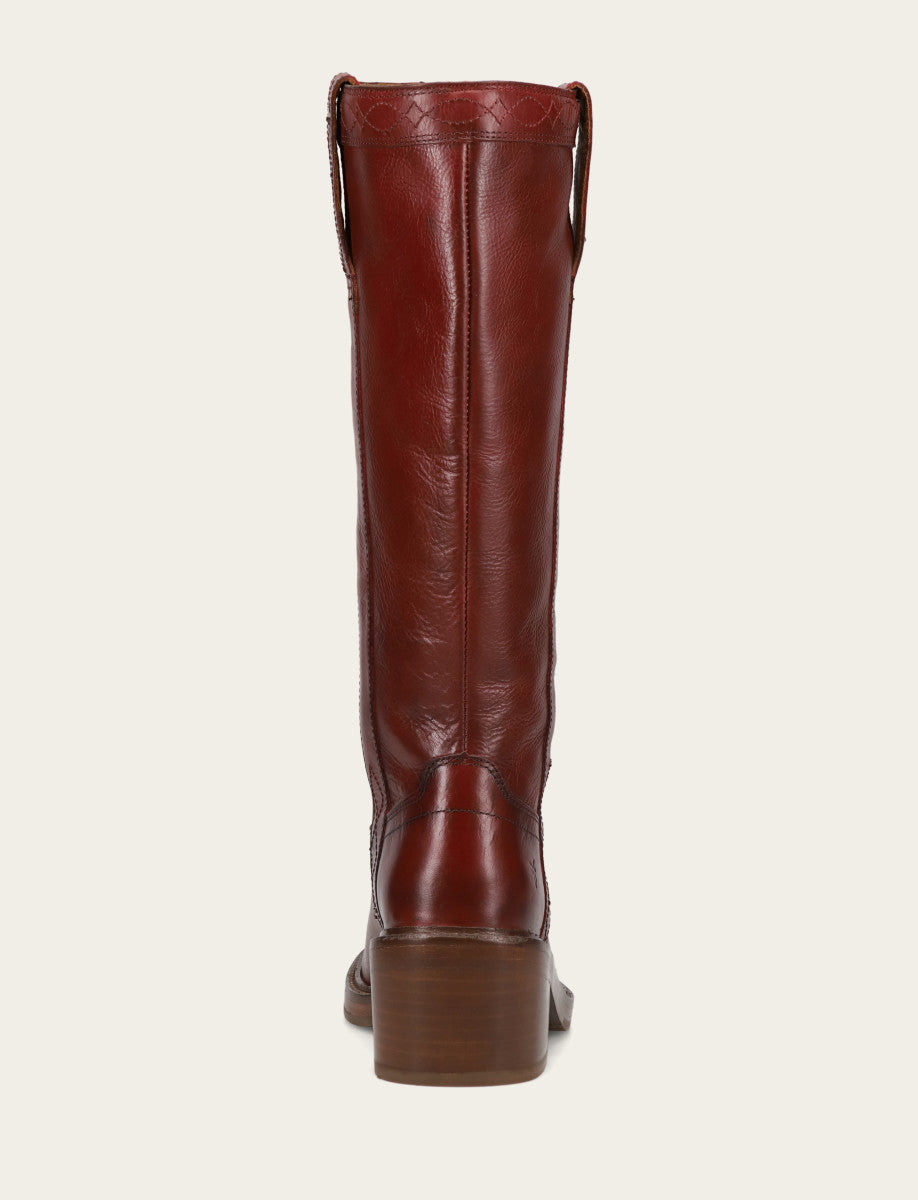 Frye Women's Merlot Kate Pull On Wide Calf Boot Merlot