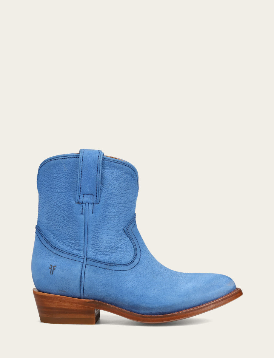 Frye Billy Short Bootie Royal Blue