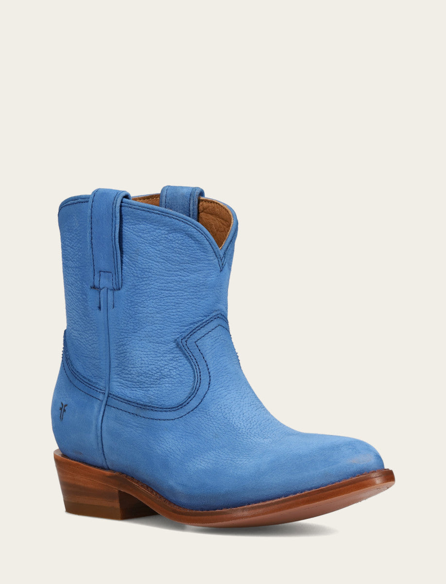 Frye Billy Short Bootie Royal Blue