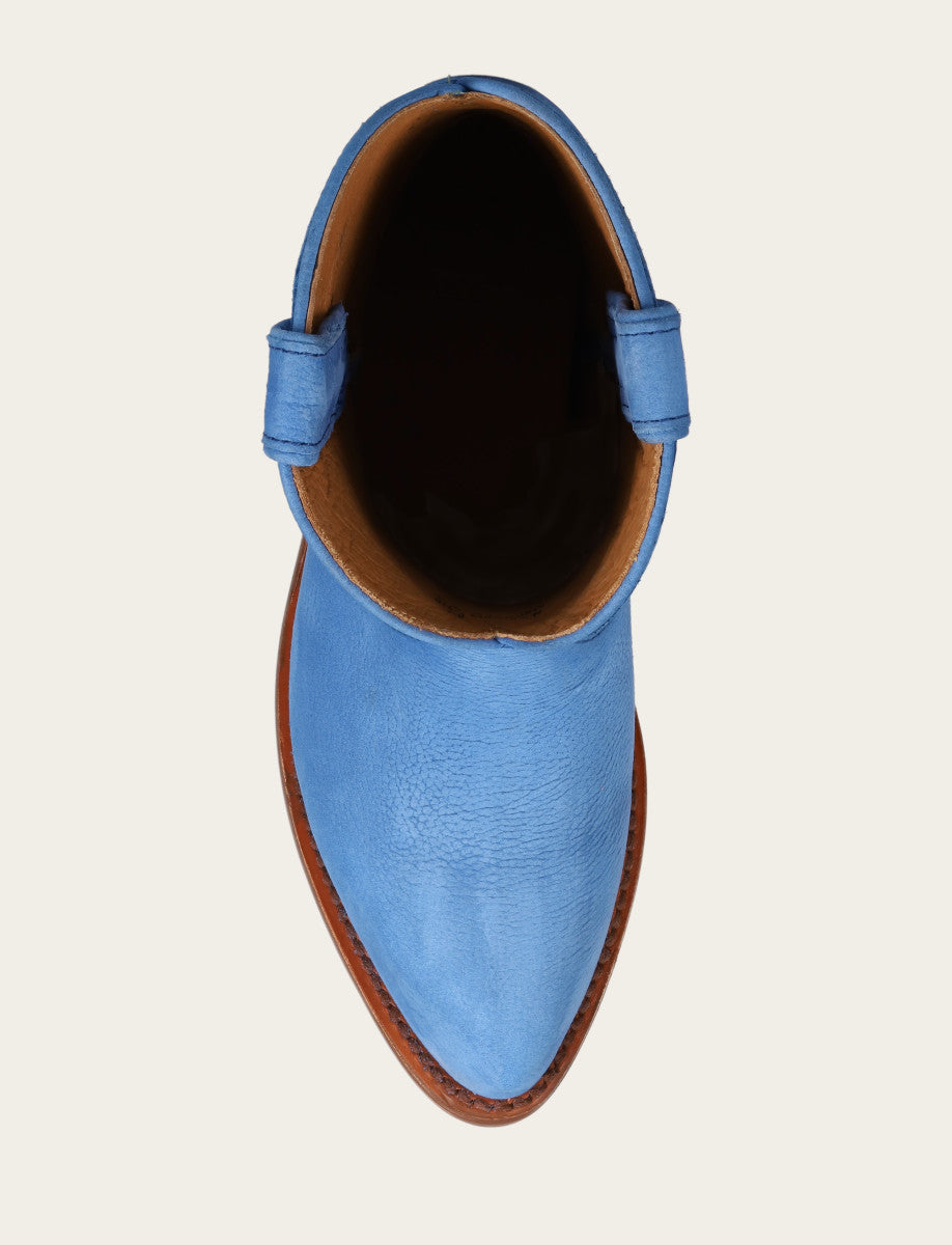 Frye Billy Short Bootie Royal Blue